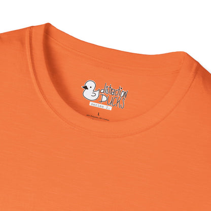 Opposites Attract Blue-Orange Duck T-Shirt